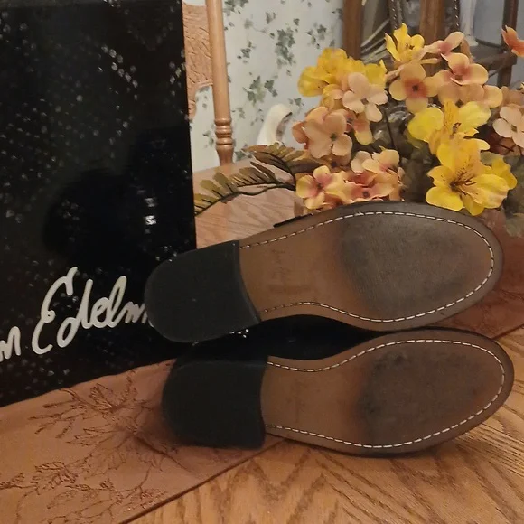 Sam Edelman DREA Black Leather Studded Boots - Picture 7 of 10